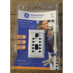 Access Point Push Button Wall Mounted Key Storage Safe Push Button GE New Sealed